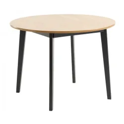 Trpezarijsko sto Livas rast/crna