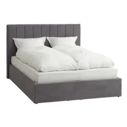 Ram kreveta  Margot  160x200 tam.siva