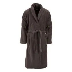 Bademantil Loreno L/XL antracit siva