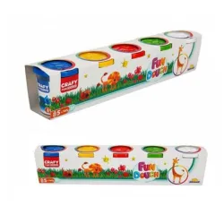 Plastelin set 4+1 700g 27851