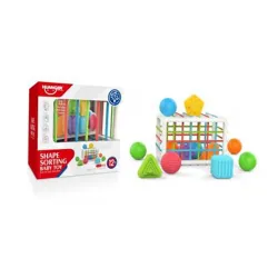 Kocka Pogodi oblik sa loptama i figuricama 447224