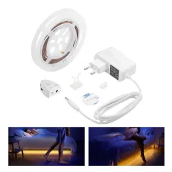 LED traka za krevet sa senzorom 1x1.2m LKR-1X30/WW