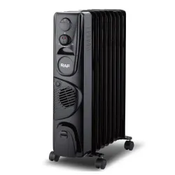 Uljni radijator 9 rebara crni 2400W RAF R.0931B