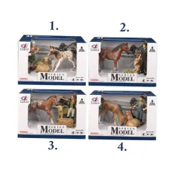 Set domaće životinje i farmer 004261