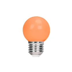 Set 5 kom. narandžastih LED sijalica E27