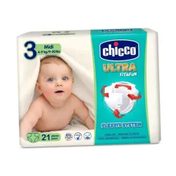 Pelene za bebe Chicco ULTRA Midi 21x10 4-9kg, 21kom