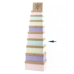 Ukrasna kutija pastel 31x13x24cm