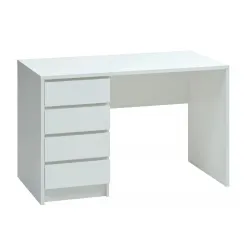 Radni sto za 4  fioke bele boje