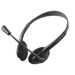 Slušalice Trust Ziva Chat žične Crne 21517