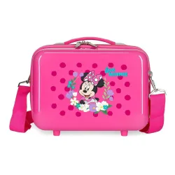 Beauty case ABS Minnie golden days pink