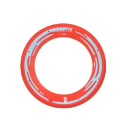 Mekani frizbi za bacanje na veće udaljenosti crvena