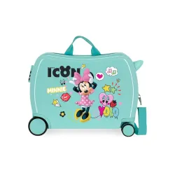 Kofer za decu ABS Minnie enjoy tirkiz