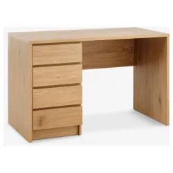 Radni sto Loner 60x120 4 fioke topao hrast boja