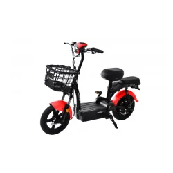 Električni bicikl RX20-48 crno-crveno 