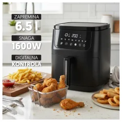 PROSTO friteza na vruć vazduh 6.5l 1600W-Air Fryer 