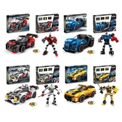 Kocke za sklapanje Transformers 2u1, 4 verzije
