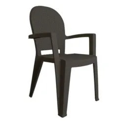 Stolica Avala ratan Antracit 