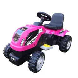 Traktor na akumulator MMX roze