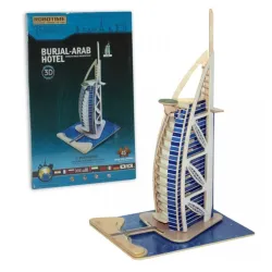 3D drvene puzzle - Hotel Dubai