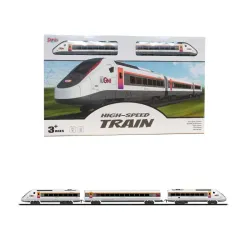 Željeznički set, 79 cm, na baterije, highspeed lokomotiva