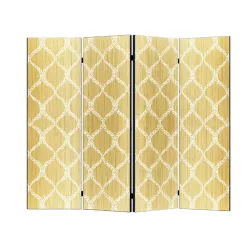 Paravan Lux gold 4 Krila 200x175cm