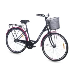 Bicikl ZEFIRUS 28" crna/ciklama 650143
