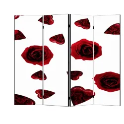 Lagani paravani od štampanog pvc platna Ruze 5 krila