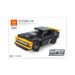 igracka kockice trkacki automobil 119 delova 6+