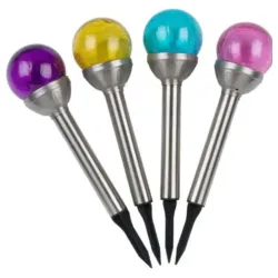 Lampa solarna lopta više boja d8x34cm