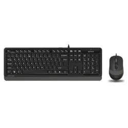 A4-F1010 A4Tech Fstyler tastatura US-LAYOUT + mis USB, Grey