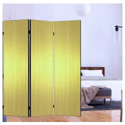 Metalik Gold paravan 3 krila  120x175cm