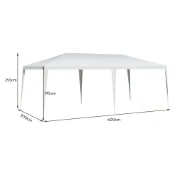 Paviljon 6x3m Bez Stranica 3x6x2,55m