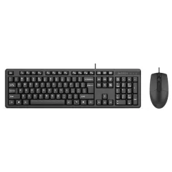 A4-KRS-3330 A4Tech tastatura YU-LAYOUT + mis USB, Grey