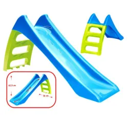 Tobogan za dvorište 123x35x63 cm plavi