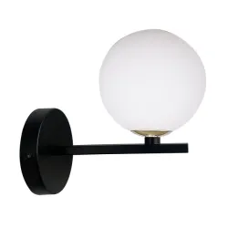 Kama Zidna Lampa Crno Zlatna 1x28 G9