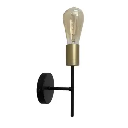 Crespilo Zidna Lampa Crna 1x40 E27