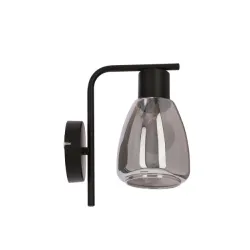 Moldo Zidna Lampa Crna 1x40W E27