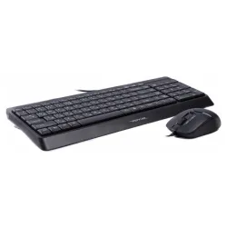 A4-F1512 A4Tech tastatura YU-LAYOUT + mis USB, Black