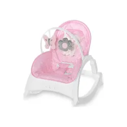Ležaljka ljuljaška za bebe enjoy pink hug