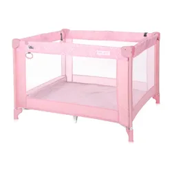 Ogradica za bebe Lorelli play pink blossom
