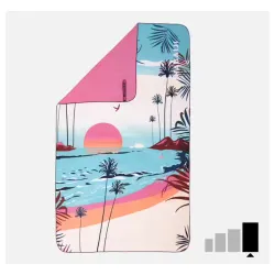 Peškir od mikrovlakana sa printom  XL roze