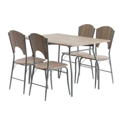 Trpezarijska garnitura THYHO hrast