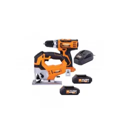 Set akumulatorska busilica VLN 3220 + akumulatorska ubodna testera VLN 1120 Village