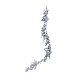 Sprig, novogodišnja grana, bela, 130cm