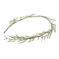 Sprig, novogodišnja girlanda, šljokice, 150cm