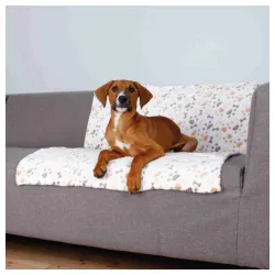 Ćebe za pse Lingo 100x75cm Bež-bela