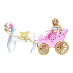 Dreameez Princess lutka s kočijom i konjem FU10119