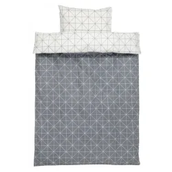 Posteljina Alma 140x220 siva