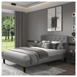Versaj Bračni Krevet 201x149x112 cm + Madison Dušek za Bračni krevet 140x190 cm
