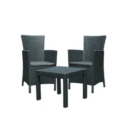 Baštenska garnitura Rosario Graphite - hladno siva